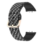 xDfind Silikonarmband mit goldener Schnalle und Aufdruck, für Samsung Galaxy Fit3