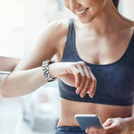 xDfind Silikonarmband mit goldener Schnalle und Aufdruck, für Samsung Galaxy Fit3