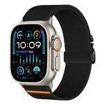 xDfind Stretch-Nylon-Uhrenarmband mit Fallschirmschnalle, passend für Apple Watch 42 / 44 / 45 / 46 / 49 mm, Apple Watch 38 / 40 / 41 / S10 42 mm