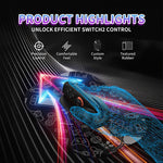 JYS NS2313 Controller-Maus und -Pad für linke und rechte Joy-Con-Adapter, JYS-NS2313