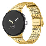 xDfind Sieben-Perlen-Schnalle Edelstahl-Uhrenarmband, Für Google Pixel Watch 4 / Watch 3 45mm, Für Google Pixel Watch 4 / 3 / 2 / 1 41mm