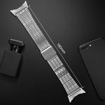 xDfind Sieben-Perlen-Schnalle Edelstahl-Uhrenarmband, Für Google Pixel Watch 4 / Watch 3 45mm, Für Google Pixel Watch 4 / 3 / 2 / 1 41mm
