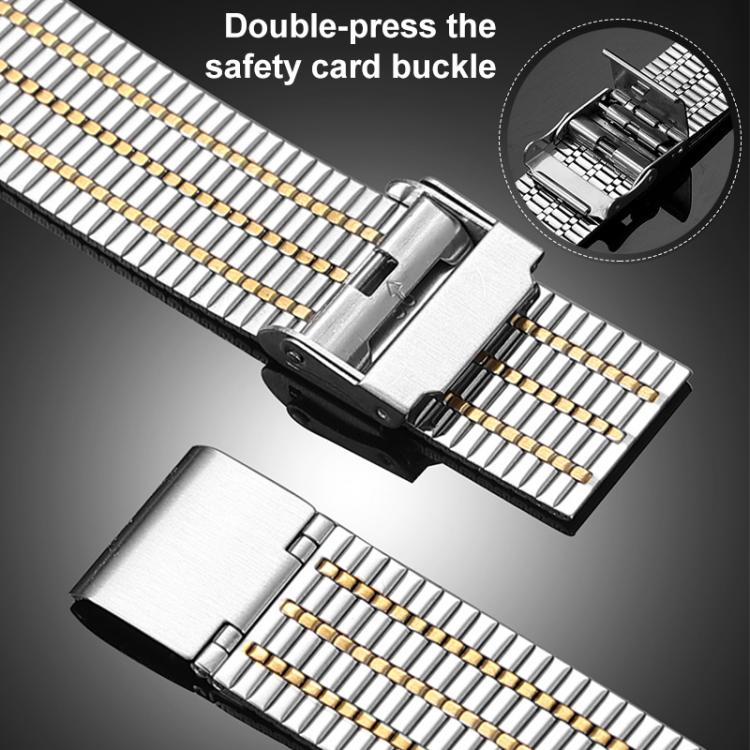 xDfind Sieben-Perlen-Schnalle Edelstahl-Uhrenarmband, Für Google Pixel Watch 4 / Watch 3 45mm, Für Google Pixel Watch 4 / 3 / 2 / 1 41mm