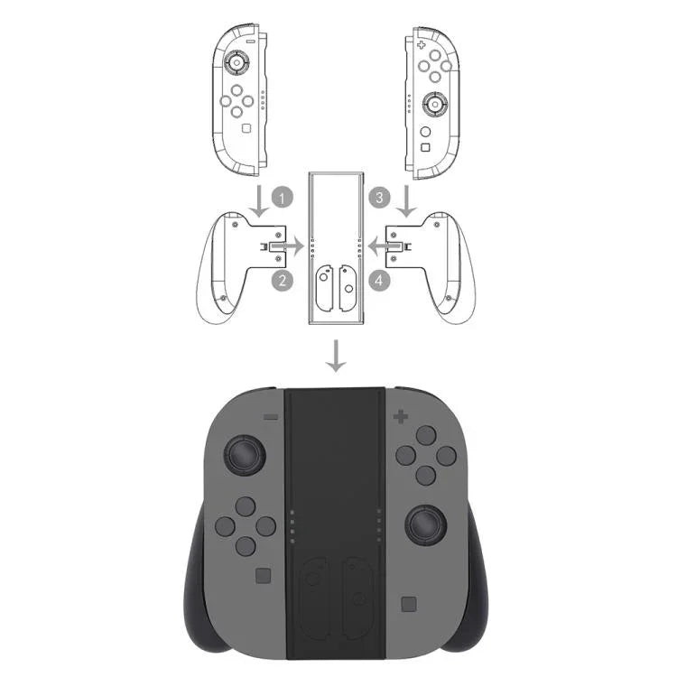 KJH NS2-022 Linker und Rechter Joy-Con-Griff abnehmbarer Controller-Ständer, für Nintendo Switch 2