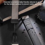xDfind Silikonarmband mit Magnetverschluss und Crazy-Horse-Muster, passend für Apple Watch 42/44/45/46/49 mm, Apple Watch 38/40/41 und S10 42 mm