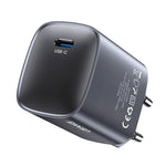 USAMS CC323 T66 45W USB-C / Typ-C GaN Schnellladegerät, EU Stecker, CC323