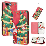 Christmas Series Buckle Leather Phone Case with Hand Strap, For iPhone 11 Pro Max, For iPhone 11, For iPhone 11 Pro, For iPhone XS / X, For iPhone XR, For iPhone XS Max, For iPhone 8 Plus / 7 Plus