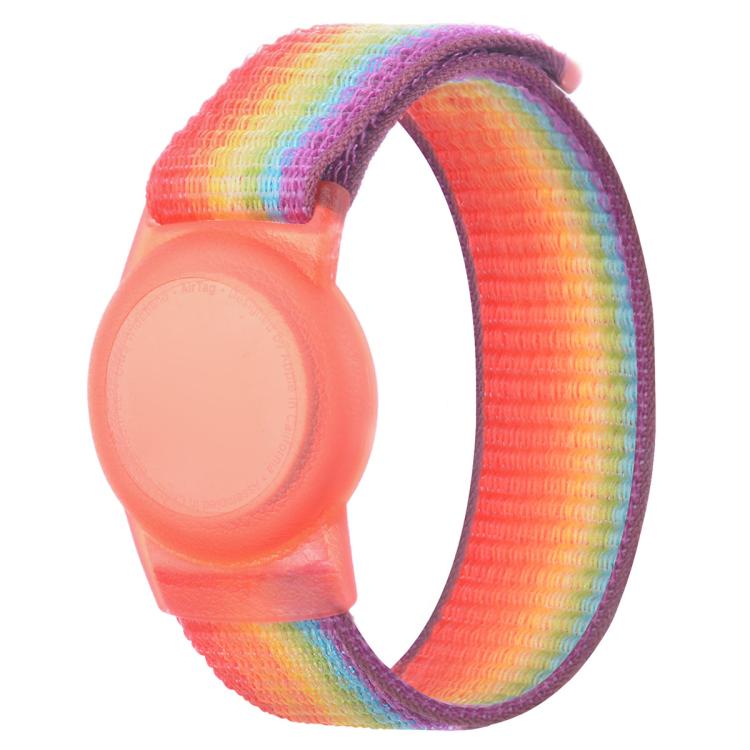 xDfind Nylon-Schlaufen-Uhrenarmband Stil Anti-Verlust Tracker Schutzcover, Für AirTag 2. Gen / AirTag 1. Gen