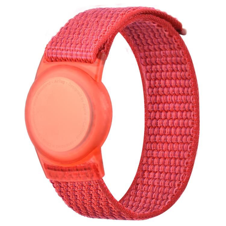 xDfind Nylon-Schlaufen-Uhrenarmband Stil Anti-Verlust Tracker Schutzcover, Für AirTag 2. Gen / AirTag 1. Gen