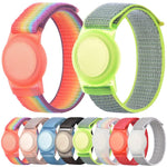 xDfind Nylon-Schlaufen-Uhrenarmband Stil Anti-Verlust Tracker Schutzcover, Für AirTag 2. Gen / AirTag 1. Gen
