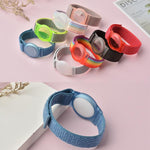 xDfind Nylon-Schlaufen-Uhrenarmband Stil Anti-Verlust Tracker Schutzcover, Für AirTag 2. Gen / AirTag 1. Gen