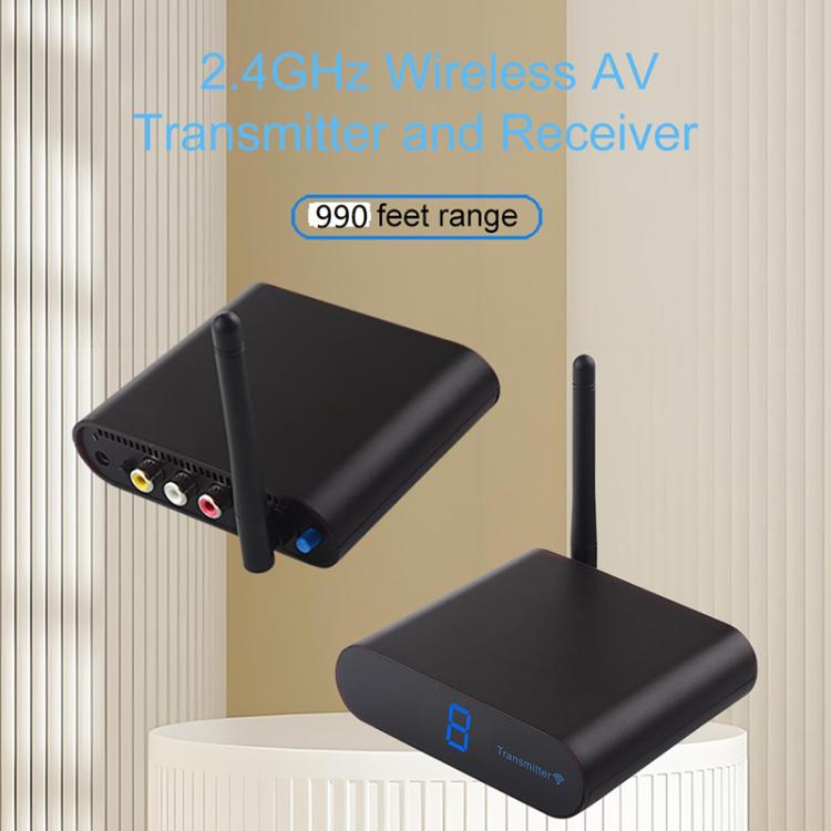Measy AV230 2,4GHz kabelloser Audio-/Video-Sender & -Empfänger 1TX auf 2RX, AV230-2