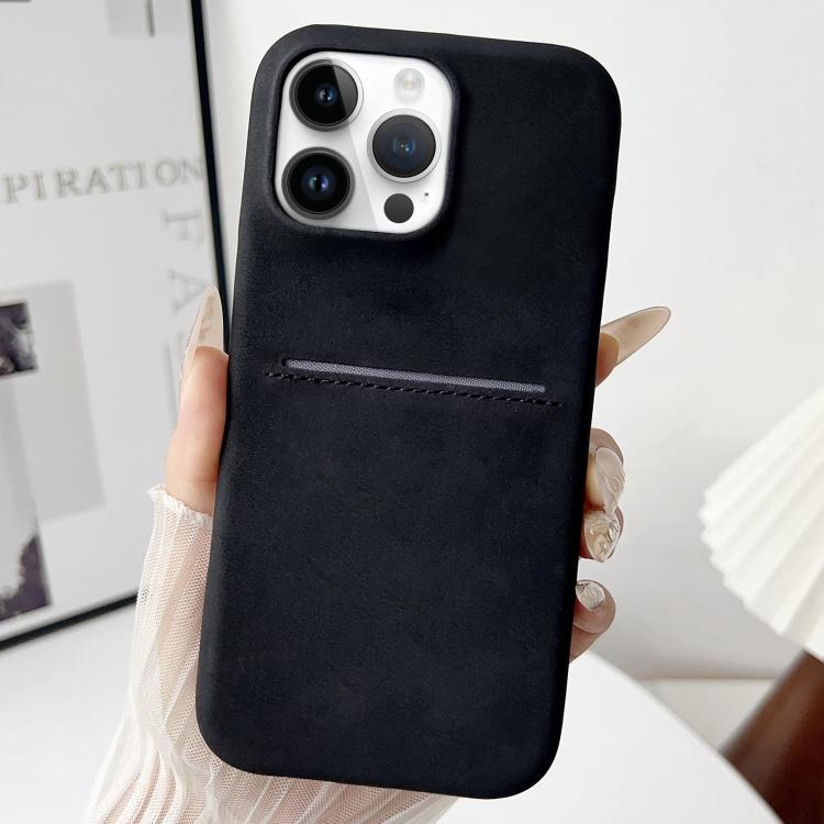 Hautgefühl Schafsleder Kartenfach Handyhülle, Für iPhone 12 / 12 Pro, Für iPhone 12 Pro Max