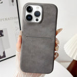 Hautgefühl Schafsleder Kartenfach Handyhülle, Für iPhone 12 / 12 Pro, Für iPhone 12 Pro Max