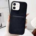Hautgefühl Schafsleder Kartenfach Handyhülle, Für iPhone 12 / 12 Pro, Für iPhone 12 Pro Max
