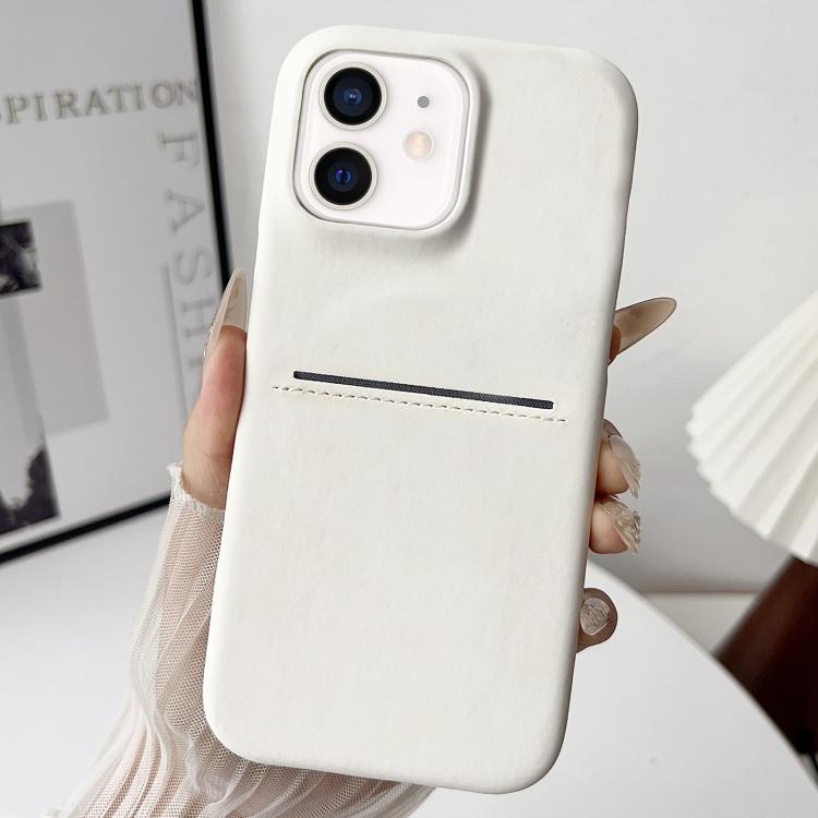 Hautgefühl Schafsleder Kartenfach Handyhülle, Für iPhone 12 / 12 Pro, Für iPhone 12 Pro Max