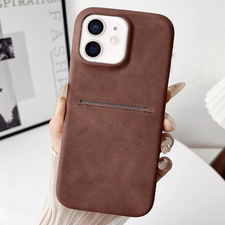 Hautgefühl Schafsleder Kartenfach Handyhülle, Für iPhone 12 / 12 Pro, Für iPhone 12 Pro Max