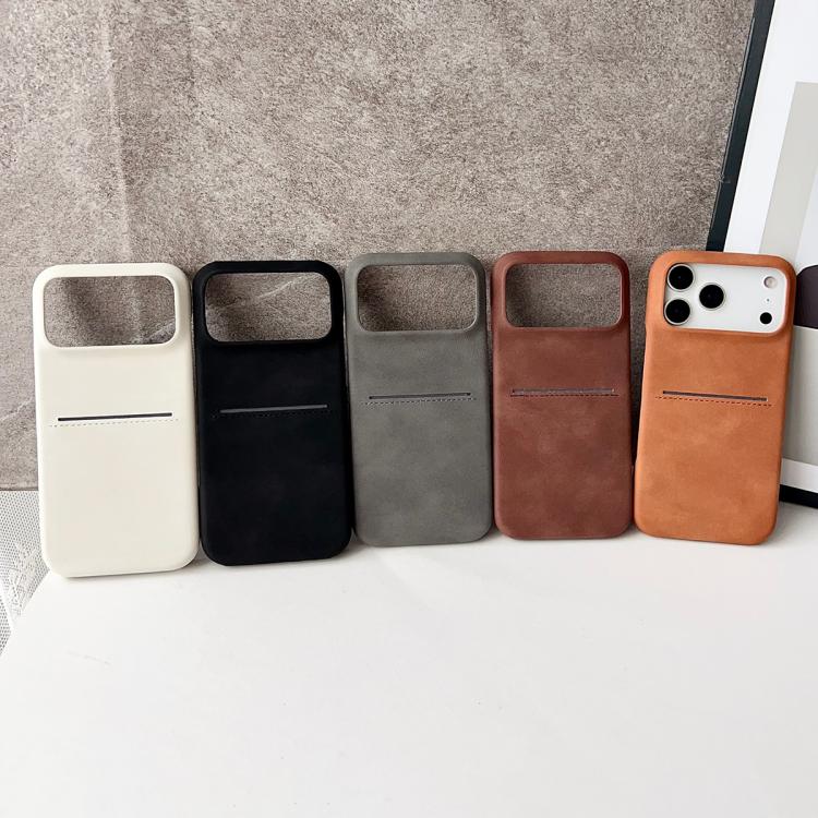 Hautgefühl Schafsleder Kartenfach Handyhülle, Für iPhone 12 / 12 Pro, Für iPhone 12 Pro Max