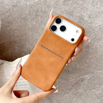 Hautgefühl Schafsleder Kartenfach Handyhülle, Für iPhone 12 / 12 Pro, Für iPhone 12 Pro Max