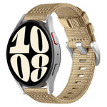 xDfind Zweiteiliges Nylon-Uhrenarmband, für Samsung Galaxy Watch Ultra / Ultra 2025, Samsung Galaxy Watch 8 / 8 Classic, Samsung Galaxy Watch 7 / 6 / 5 / FE