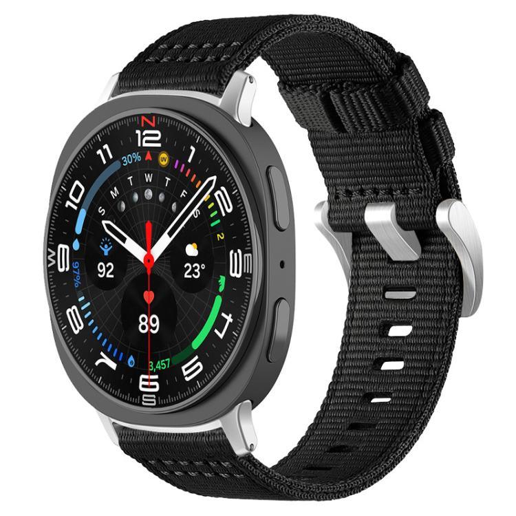 xDfind Zweiteiliges Nylon-Uhrenarmband, für Samsung Galaxy Watch Ultra / Ultra 2025, Samsung Galaxy Watch 8 / 8 Classic, Samsung Galaxy Watch 7 / 6 / 5 / FE