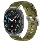 xDfind Zweiteiliges Nylon-Uhrenarmband, für Samsung Galaxy Watch Ultra / Ultra 2025, Samsung Galaxy Watch 8 / 8 Classic, Samsung Galaxy Watch 7 / 6 / 5 / FE