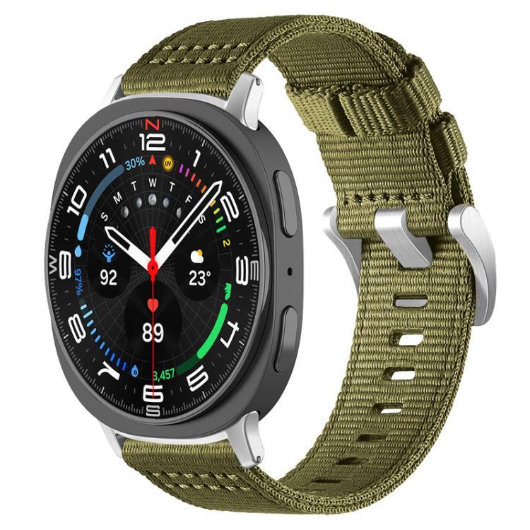 xDfind Zweiteiliges Nylon-Uhrenarmband, für Samsung Galaxy Watch Ultra / Ultra 2025, Samsung Galaxy Watch 8 / 8 Classic, Samsung Galaxy Watch 7 / 6 / 5 / FE