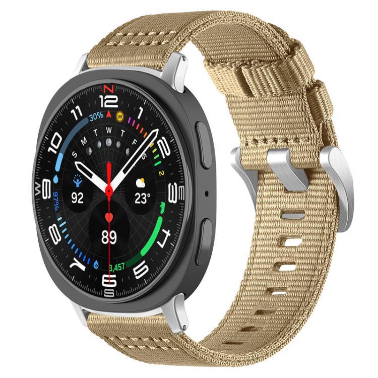 xDfind Zweiteiliges Nylon-Uhrenarmband, für Samsung Galaxy Watch Ultra / Ultra 2025, Samsung Galaxy Watch 8 / 8 Classic, Samsung Galaxy Watch 7 / 6 / 5 / FE