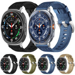 xDfind Zweiteiliges Nylon-Uhrenarmband, für Samsung Galaxy Watch Ultra / Ultra 2025, Samsung Galaxy Watch 8 / 8 Classic, Samsung Galaxy Watch 7 / 6 / 5 / FE