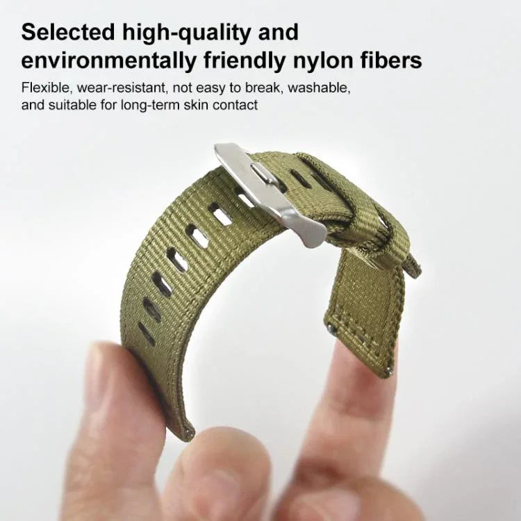 xDfind Zweiteiliges Nylon-Uhrenarmband, für Samsung Galaxy Watch Ultra / Ultra 2025, Samsung Galaxy Watch 8 / 8 Classic, Samsung Galaxy Watch 7 / 6 / 5 / FE