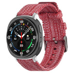 xDfind Nylon Canvas Watch Band, For Samsung Galaxy Watch Ultra / Ultra 2025, For Samsung Galaxy Watch8 / 8 Classic, For Samsung Galaxy Watch 7 / 6 / 5 / FE, For Samsung Galaxy Fit3