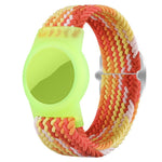 xDfind Verstellbares Nylon-Geflochtenes Uhrenarmband Stil Anti-Verlust Tracker Schutzcover, Für AirTag 2. Gen / AirTag 1. Gen