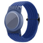xDfind Verstellbares Nylon-Geflochtenes Uhrenarmband Stil Anti-Verlust Tracker Schutzcover, Für AirTag 2. Gen / AirTag 1. Gen