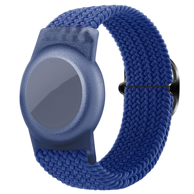 xDfind Verstellbares Nylon-Geflochtenes Uhrenarmband Stil Anti-Verlust Tracker Schutzcover, Für AirTag 2. Gen / AirTag 1. Gen