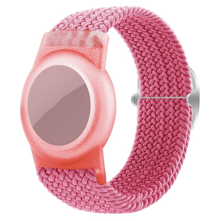 xDfind Verstellbares Nylon-Geflochtenes Uhrenarmband Stil Anti-Verlust Tracker Schutzcover, Für AirTag 2. Gen / AirTag 1. Gen