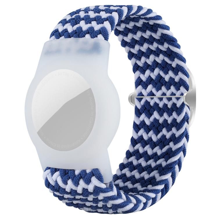 xDfind Verstellbares Nylon-Geflochtenes Uhrenarmband Stil Anti-Verlust Tracker Schutzcover, Für AirTag 2. Gen / AirTag 1. Gen