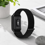 xDfind Uhrengehäuse mit integriertem Nylon-Klettverschluss, Uhrenarmband für Samsung Galaxy Fit 3