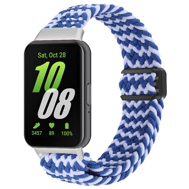 xDfind Magnetverschluss-Uhrenarmband aus geflochtenem Nylon, für Samsung Galaxy Fit 3