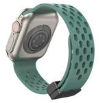xDfind Silikon-Uhrenarmband mit Magnetverschluss, für Apple Watch 42 / 44 / 45 / 46 / 49 mm, für Apple Watch 38 / 40 / 41 / S10 42 mm