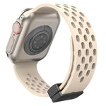 xDfind Silikon-Uhrenarmband mit Magnetverschluss, für Apple Watch 42 / 44 / 45 / 46 / 49 mm, für Apple Watch 38 / 40 / 41 / S10 42 mm