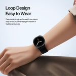 DUX DUCIS YE Serie Nylon-Uhrenarmband, gewebt, für Samsung Galaxy Watch8 / Watch8 Classic