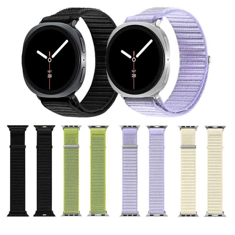 DUX DUCIS YE Serie Nylon-Uhrenarmband, gewebt, für Samsung Galaxy Watch8 / Watch8 Classic