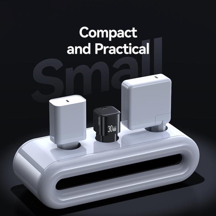 USAMS CC262 30W GaN USB-C / Typ-C Port Mini-Schnellladegerät, EU Stecker
