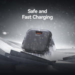 USAMS CC262 30W GaN USB-C / Typ-C Port Mini-Schnellladegerät, EU Stecker