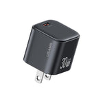 USAMS CC269 30W GaN USB-C / Type-C Port Mini-Schnellladegerät, US-Stecker