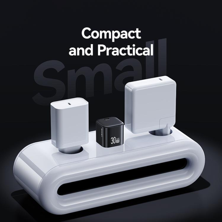 USAMS CC269 30W GaN USB-C / Type-C Port Mini-Schnellladegerät, US-Stecker