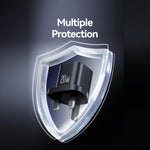 USAMS CC274 20W GaN USB-C / Typ-C Port Mini Schnellladegerät, UK-Stecker