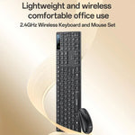 Yesido KB42 2.4G Kabelloses Business-Tastatur-Maus-Set, arabische Version, englische Version