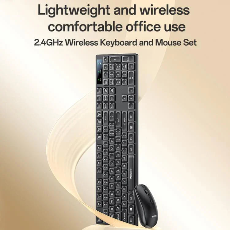 Yesido KB42 2.4G Kabelloses Business-Tastatur-Maus-Set, arabische Version, englische Version