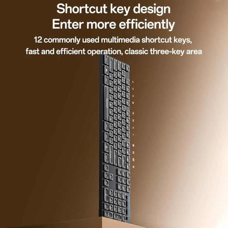 Yesido KB42 2.4G Kabelloses Business-Tastatur-Maus-Set, arabische Version, englische Version